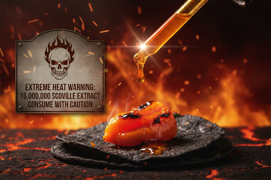 16 Million Scoville single drop on food