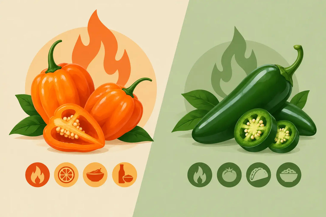 Habanero Versus Jalapeno: Heat, Flavor, Uses