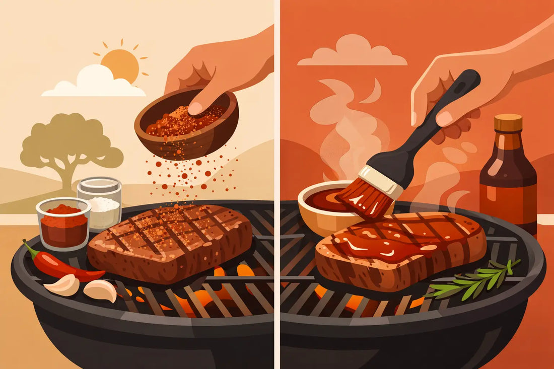 Spice Rub Versus Sauce for Better Grilled Food