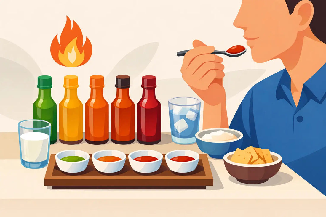How to Taste Hot Sauce Properly Without Burnout
