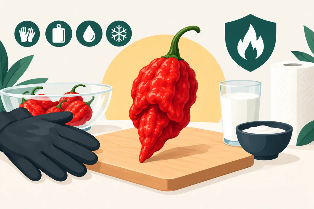 Reaper Pepper Safety Rules for Fearless Eaters