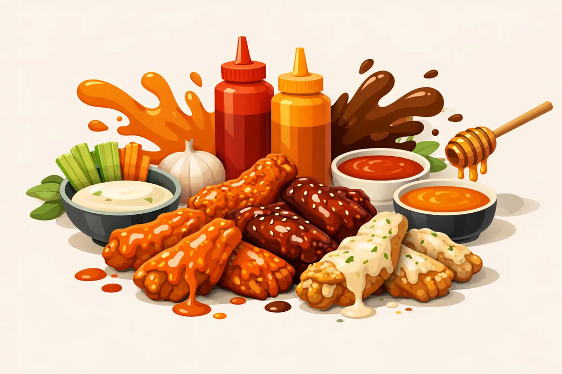 Premium Wing Sauce Flavors Worth Getting Messy For