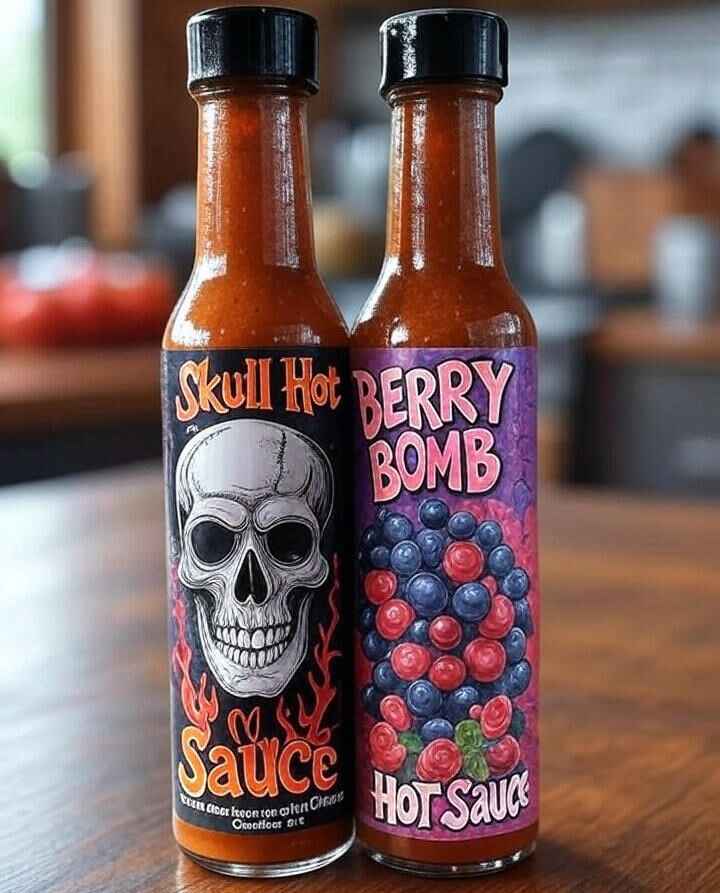 Blazing Skull Kick Meets Berry Inferno Spice