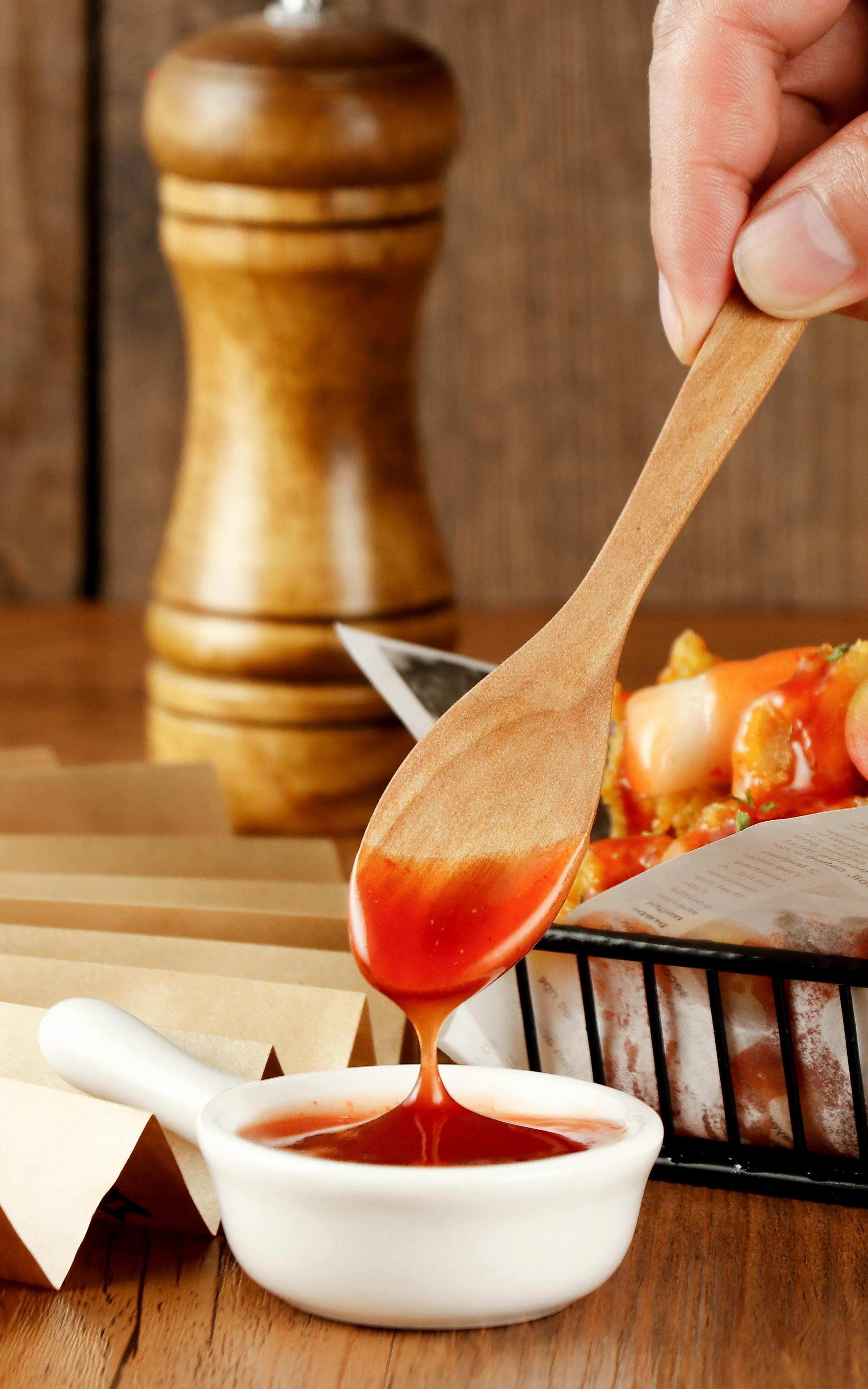 Dumplings and potstickers with dipping sauce