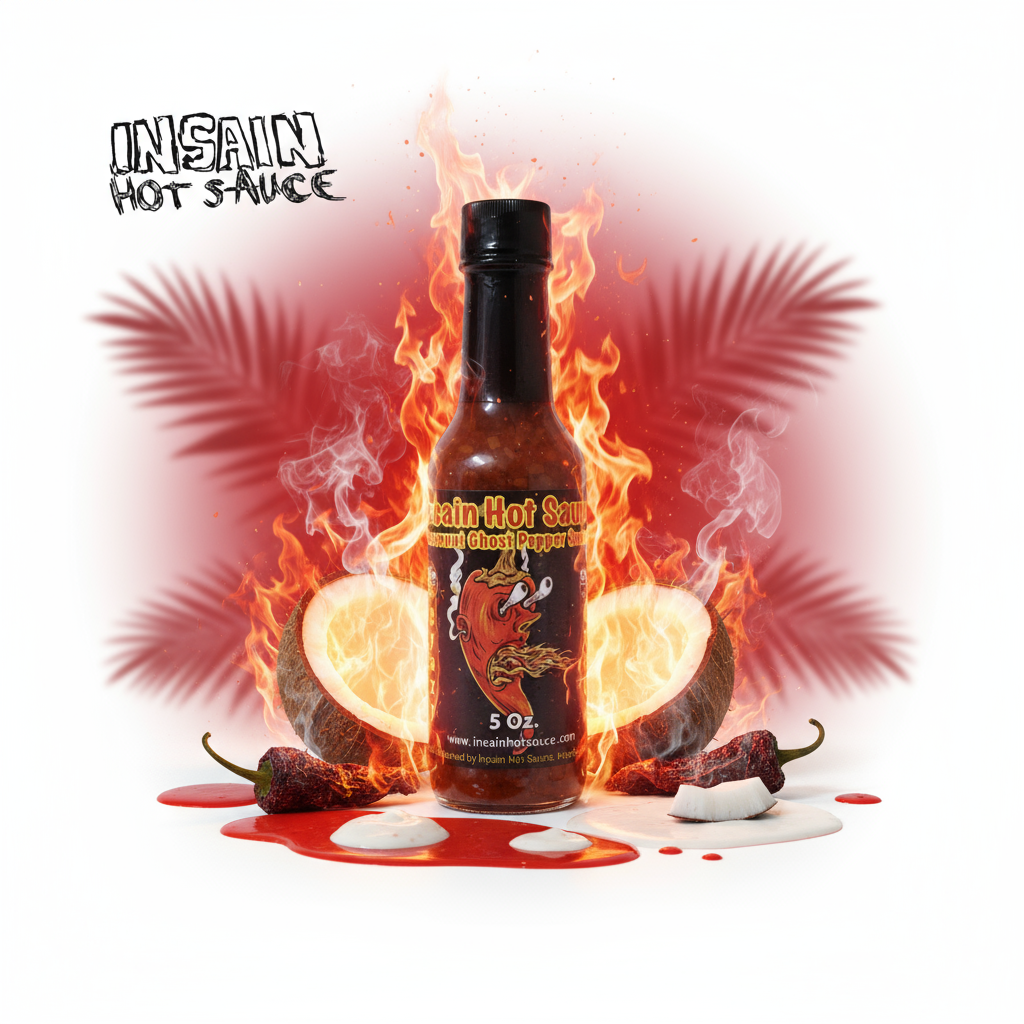 Coconut Ghost Pepper Sauce