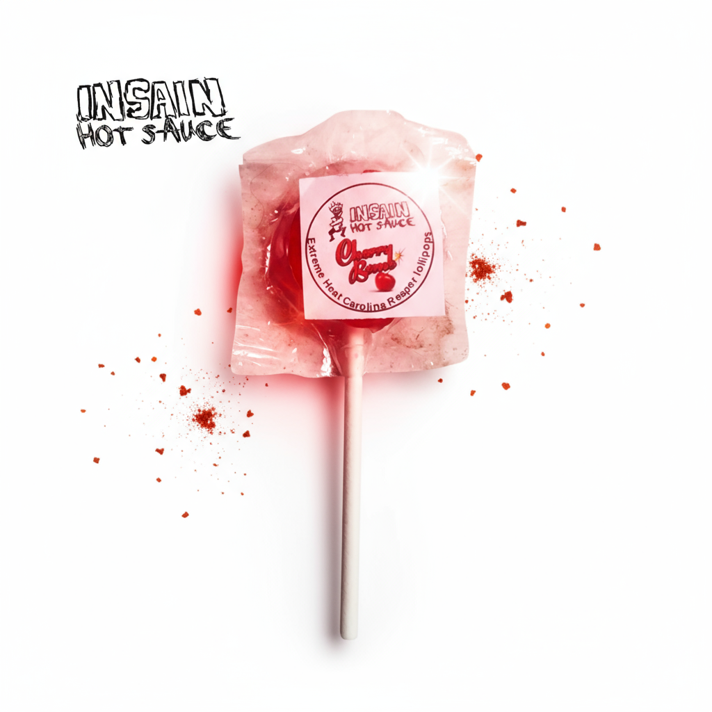 Hot Cherry Bomb Lollipop