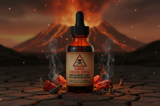 6 Million Scoville reaper extract bottle