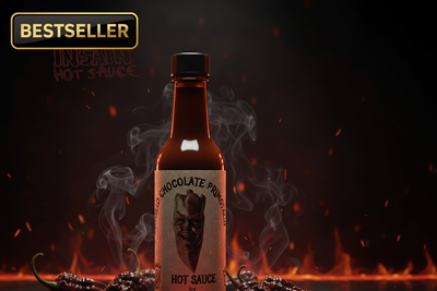 Chocolate Primotalii Hot Sauce - Wicked  Pepper Extreme Heat (5 oz)