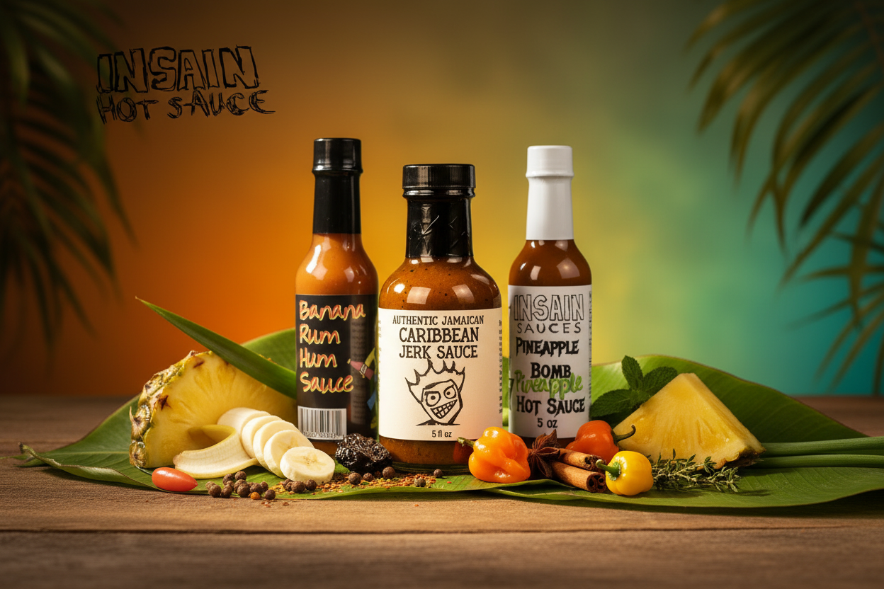 Caribbean Heat Trio - Hot Sauce Bundle