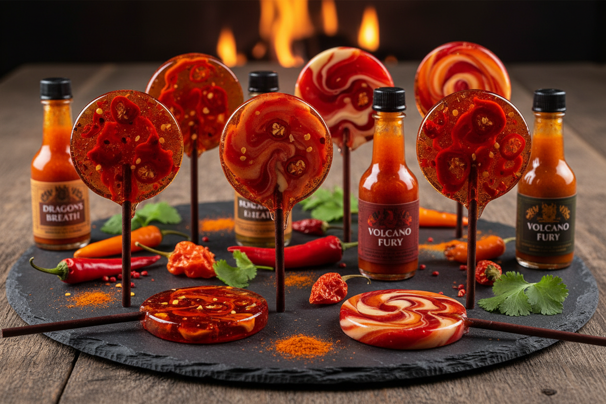 Spicy lollipop collection