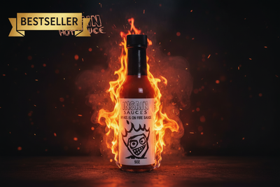 My Ass is on Fire Extreme Hot Sauce - Super Hot Pepper Blend (5 oz)