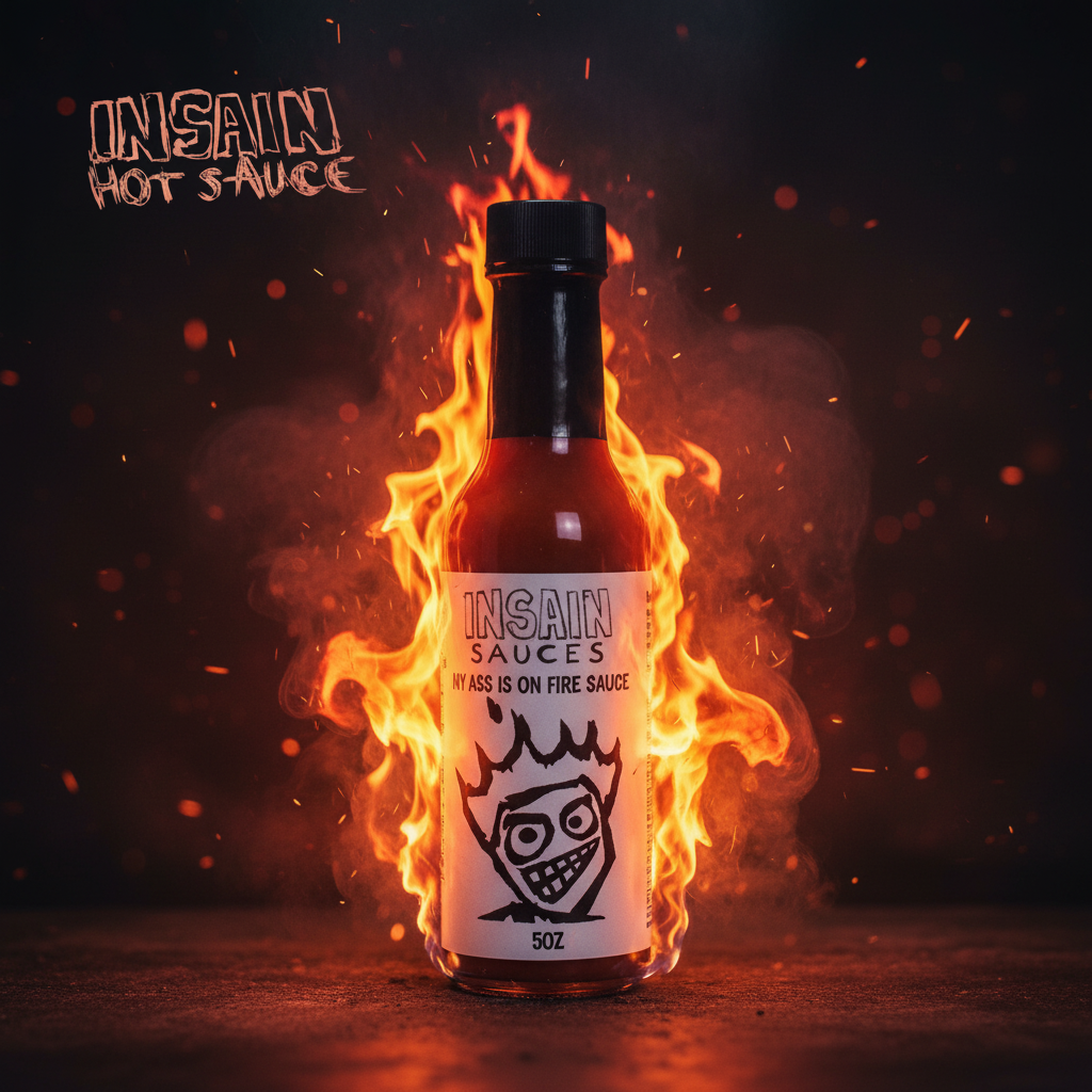 My Ass On Fire Hot Sauce